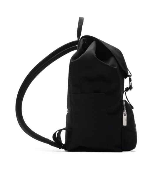 Burberry Black Orkney Flap Backpack for men