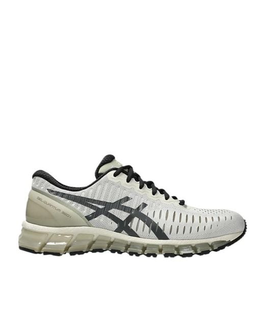 Asics Gray Gel-Quantum Lave-Up Fastening Sneakers for men