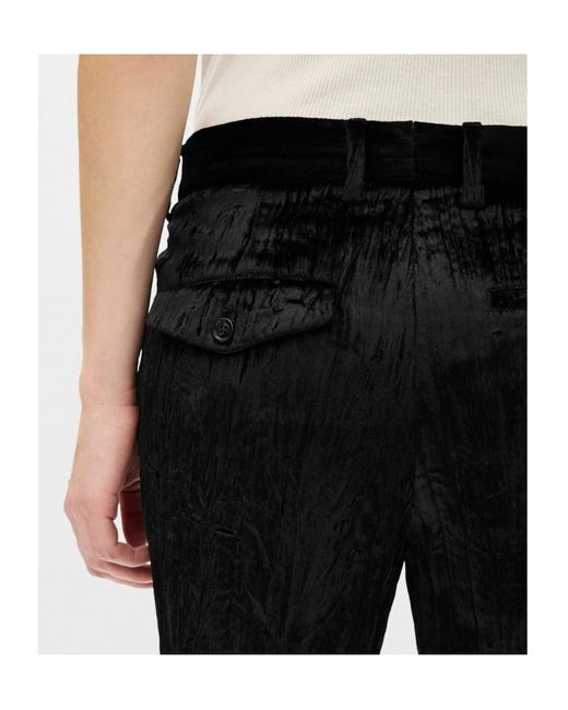 Ann Demeulemeester Black Adri Trousers