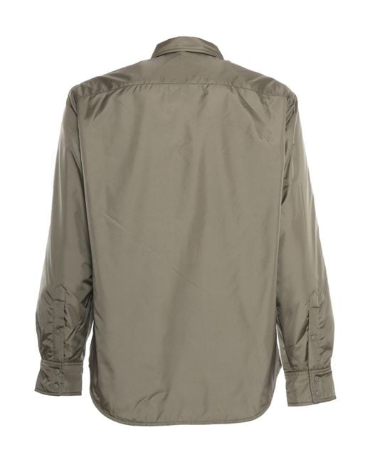 Aspesi Green Camicia 13 Piu' Shirt for men