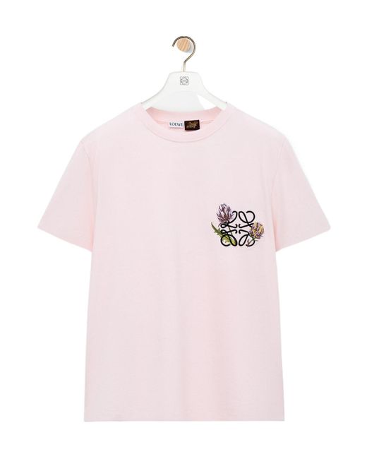 Loewe Pink Regular Fit T-Shirt