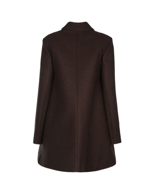 Dior Brown Long-Sleeved Coat