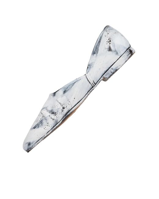 Maison Margiela White Bianchetto Grecian Slippers for men