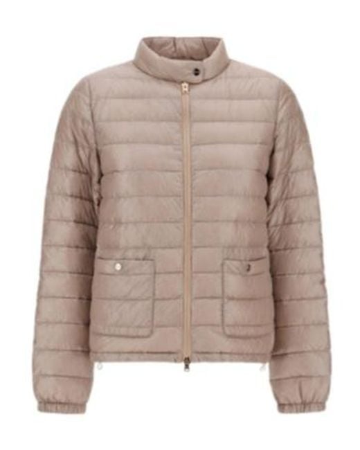 Herno Brown Quilted Down Jacket