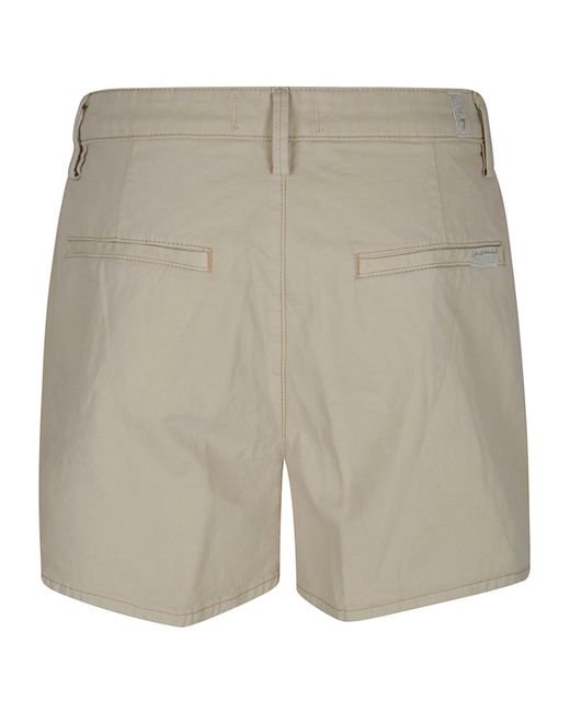 7 For All Mankind Gray Belt Loop Shorts