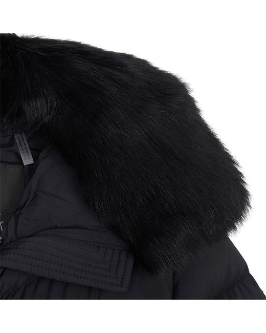 Moose Knuckles Black Long-Sleeved Down Jacket