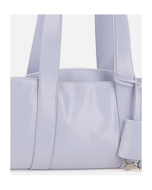 OSOI White Shell Duffel Mini Shoulder Bag