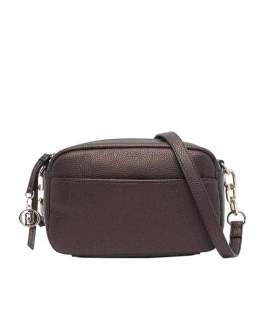 Liu Jo Red Logo Charm Crossbody Shoulder Bag