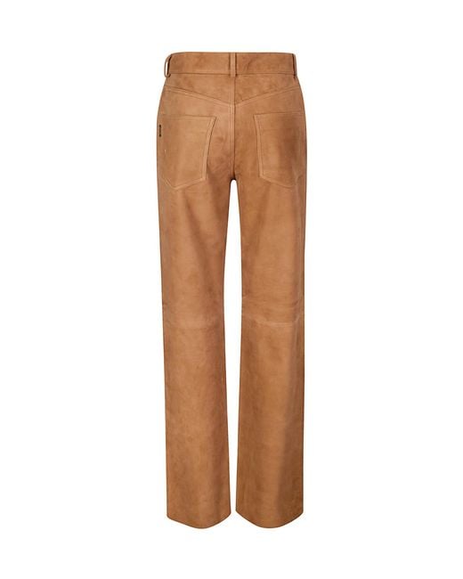 Haikure Brown Straight Leg Pants