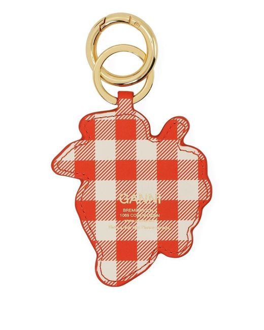 Ganni White Grape Keyring
