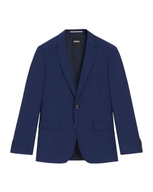 Boss Blue Two Button Blazer for men