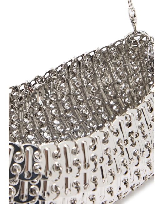 Rabanne Metallic Sac A Main Disc Shoulder Bag