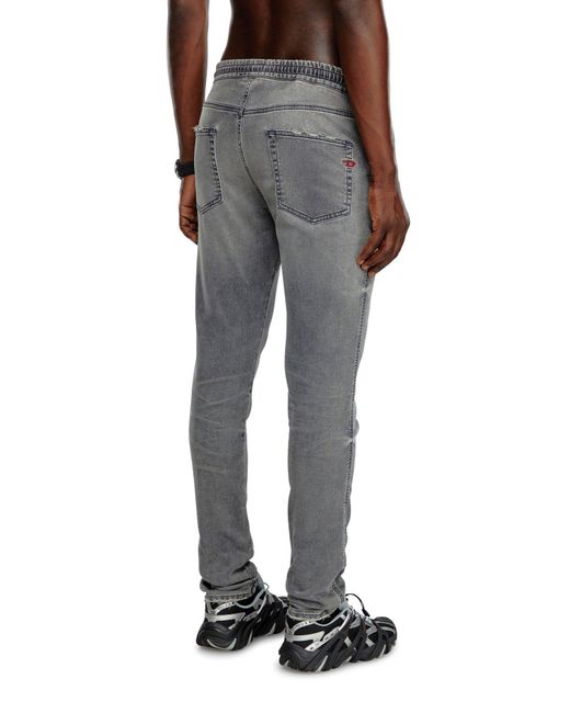 DIESEL Gray 2060 D-Strukt Slim-Fit Jog Jeans for men