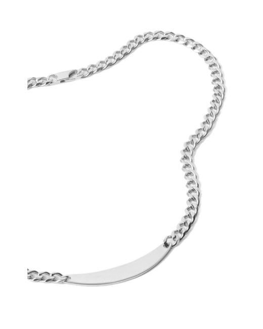 Lemaire Multicolor Id Chain Necklace for men