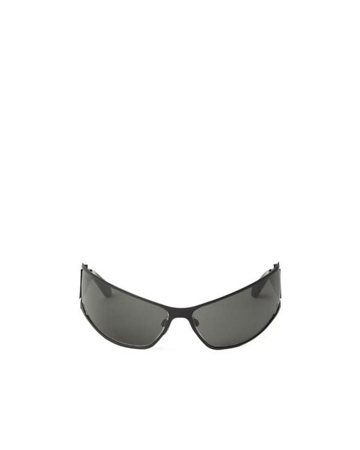 Off-White c/o Virgil Abloh Metallic Logo Sunglasses