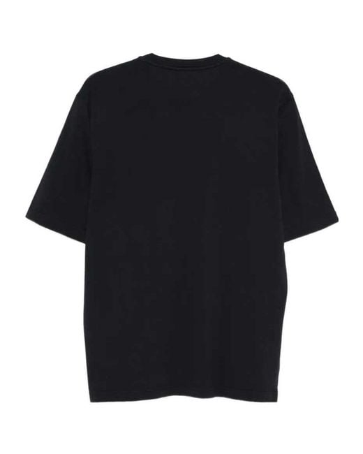 Lardini Black Crew-Neck T-Shirt for men