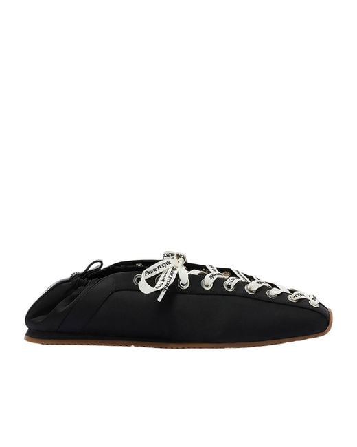 Ganni Black Laced Shoes