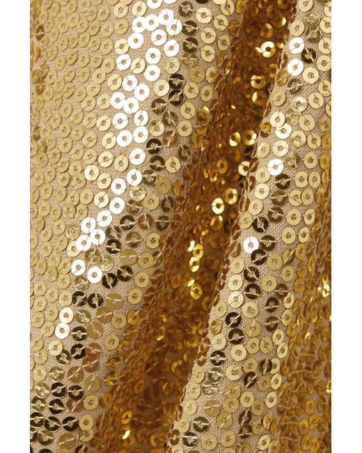 Michael Kors Metallic Collection Logo Skirt