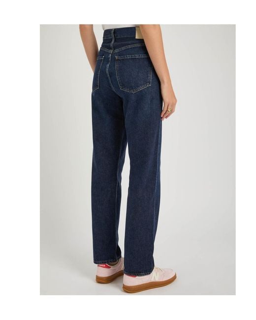 Citizens of Humanity Blue Blaine Straight-Leg Jeans
