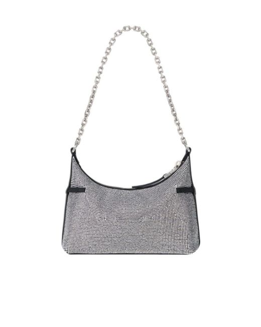 Givenchy White Voyou Party Chained Shoulder Bag