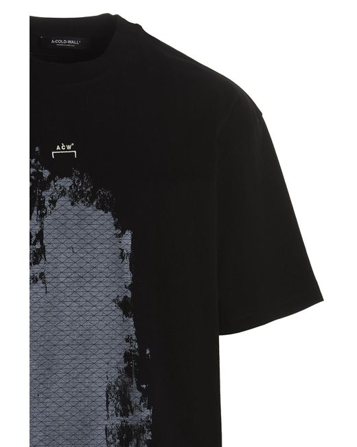 A_COLD_WALL* Black Logo Short-Sleeved T-Shirt for men
