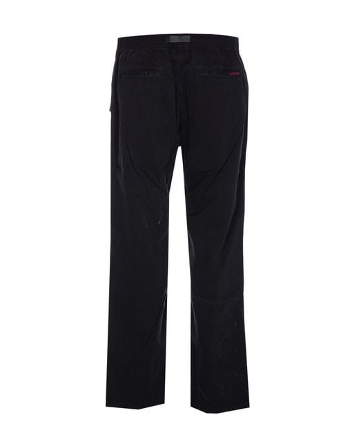 Gramicci Black Adjustable Waist Pant for men