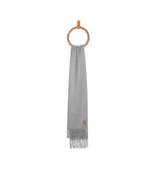 Loewe Gray Scarf for men