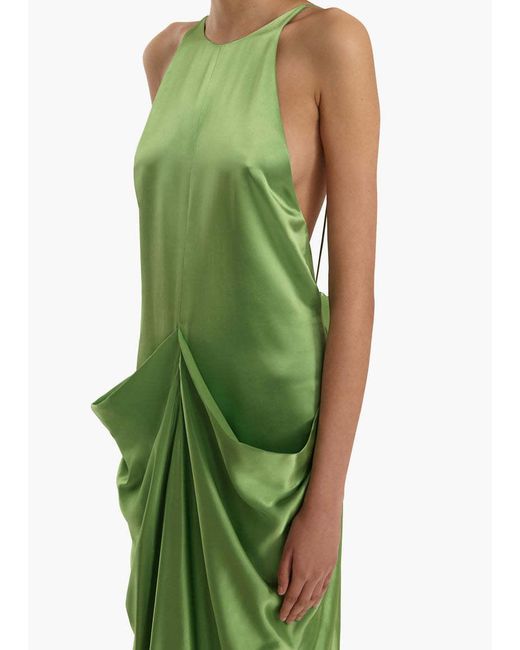 Khaite Green Kent Dress