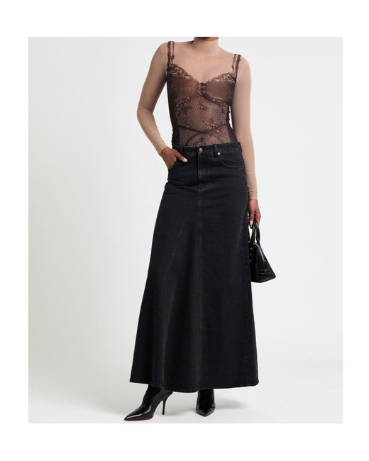 Balenciaga Black Lace Tulle Top