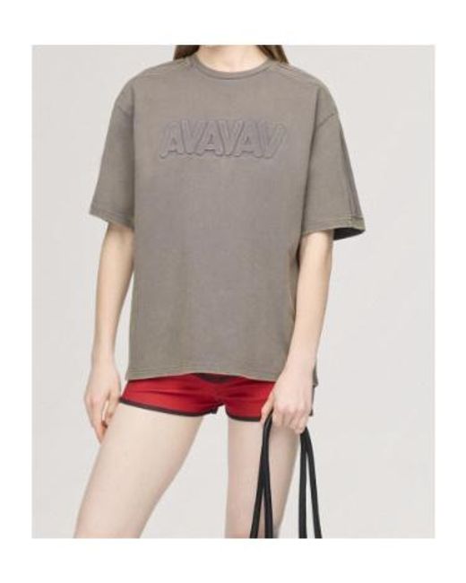 Adidas Originals Gray Avavav Logo T-Shirt
