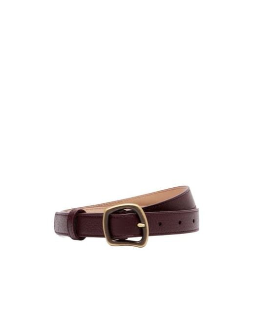 Gabriela Hearst Brown Simone Leather Belt