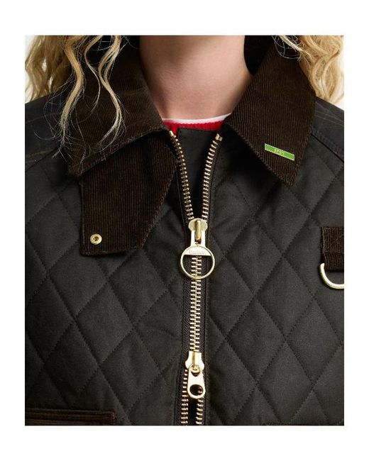Barbour Black Quilted Jacket
