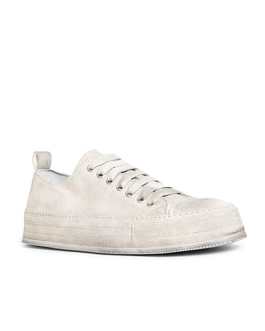 Ann Demeulemeester White Nono Low-Top Sneakers for men