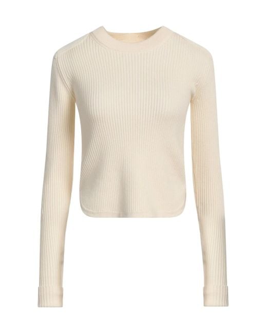 Isabel Marant White Ribbed-Knit Lightweight Knit