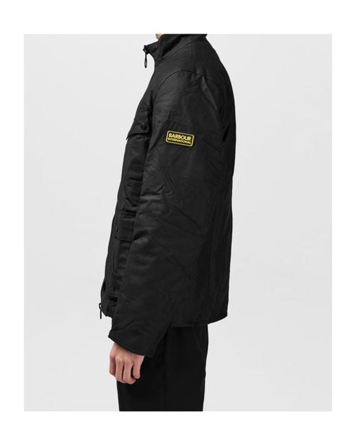Barbour Black Re-Duke Jacket for men
