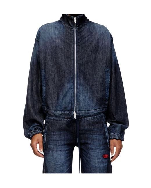 DIESEL Blue De Sanderz Jogg Jacket