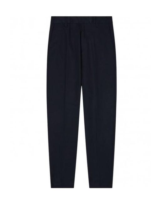 Emporio Armani Blue Casual Pants With Belt Loops for men