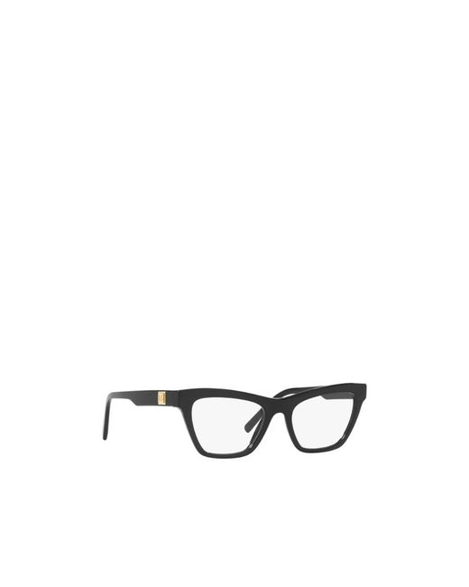 Dolce & Gabbana White Eyewear Rectangular Frame Glasses