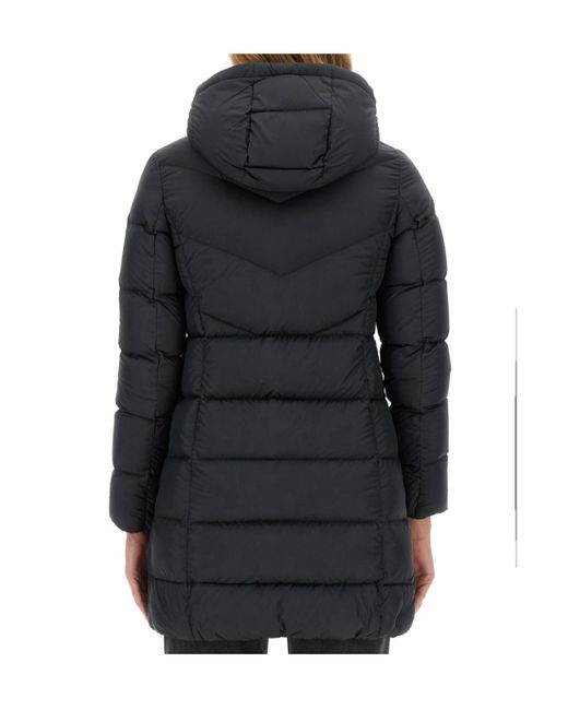 Colmar Black Puffer Jacket With Logo