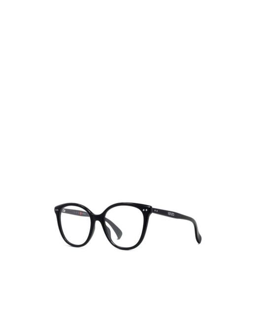 KENZO White Logo Flat Mirror for men