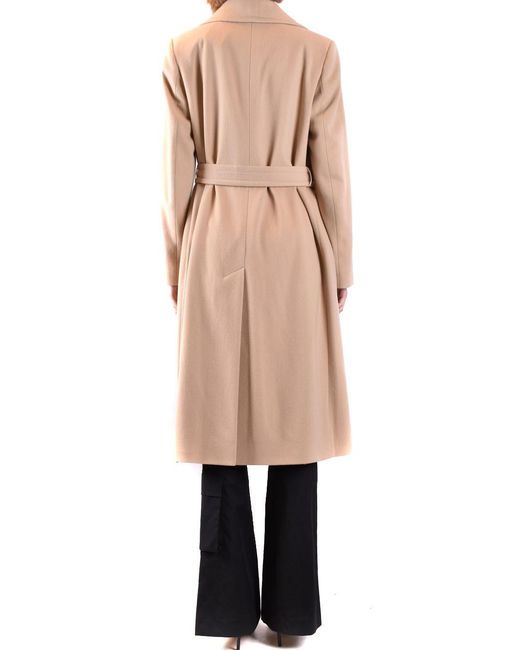 Tagliatore Natural Girdle Lapel Coat