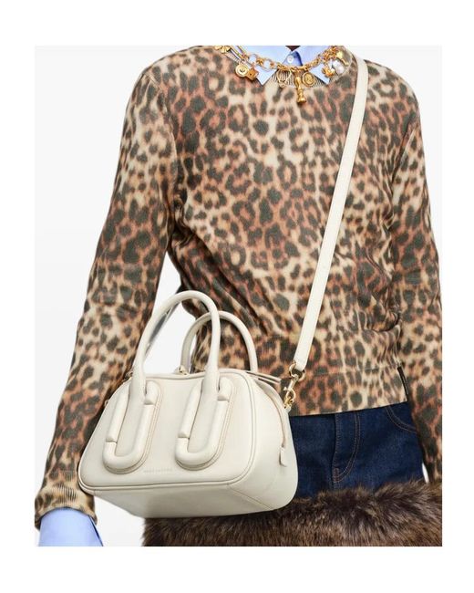 Marc Jacobs White Dual-Handle Shoulder Bag