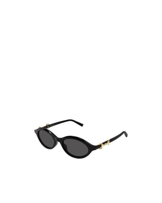 Gucci White Panthos Sunglasses