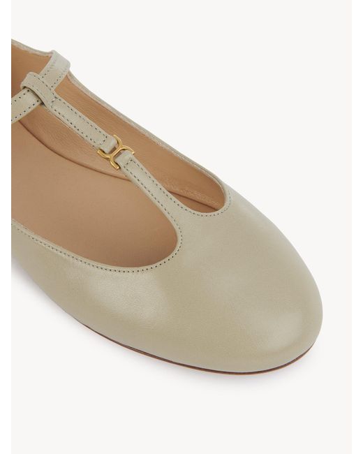 Chloé White Chloé Marcie Ballet Flats