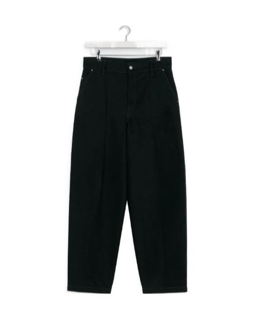 Lemaire Black Jeans With Belt Loops for men