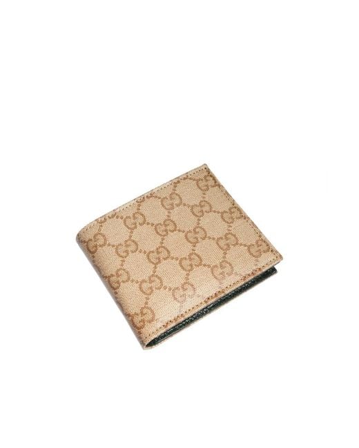 Gucci Natural Essence Classic Bi-Fold Wallet for men