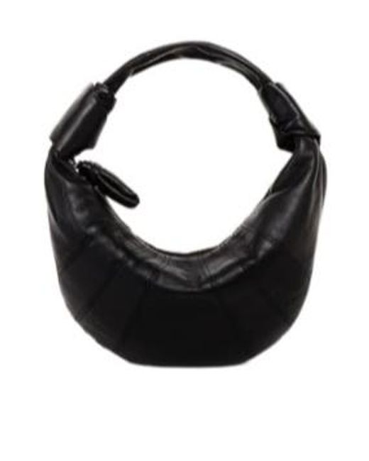 Lemaire Black Fortune Croissant Mini Top Handle Bag