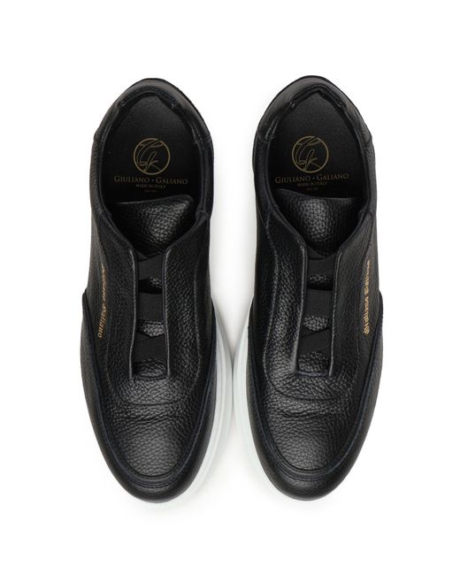 Giuliano Galiano Black Victory Sneakers for men