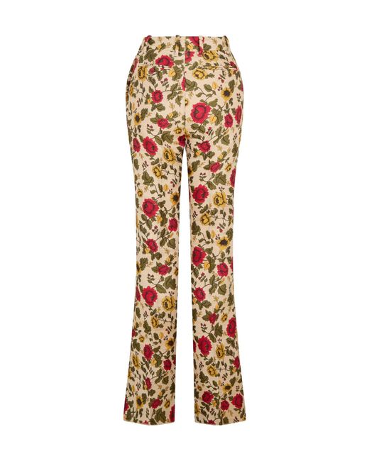 Gucci Metallic Bright And Fresh Trousers