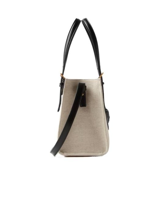 Versace White Riviere Mini Tote Bag